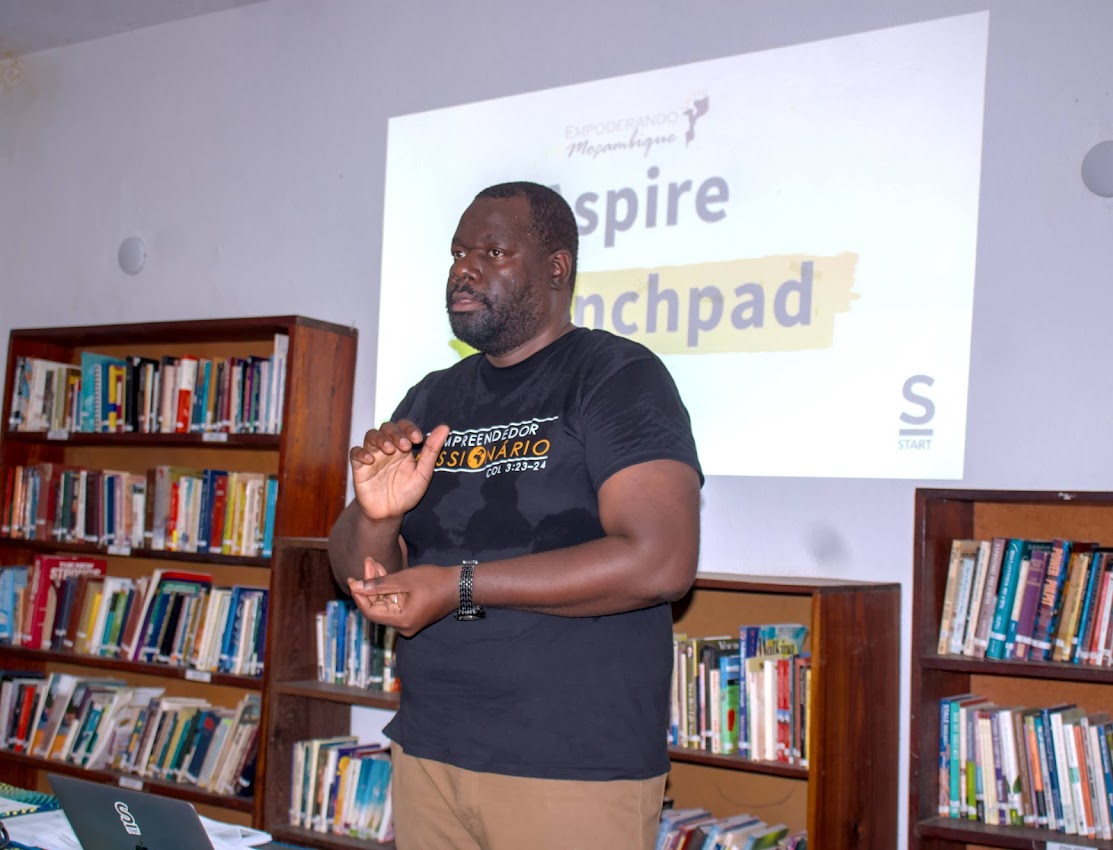 Ebel Diogo Chimunthu, fundador da START SPACE
